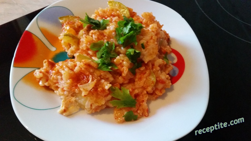 Снимки към Тиквички с ориз
