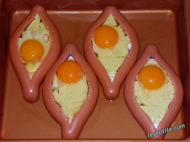 Снимки към Кренвирши с плънка