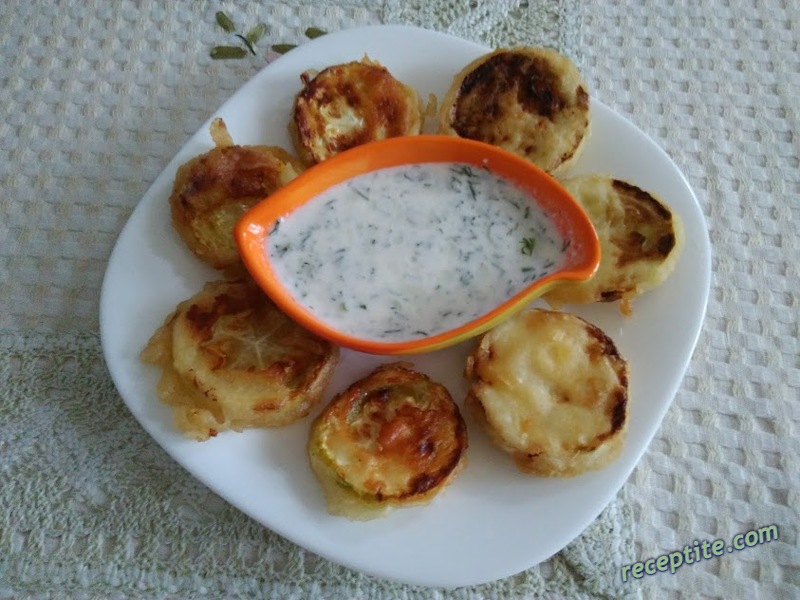 Снимки към Пържени тиквички с хрупкава коричка