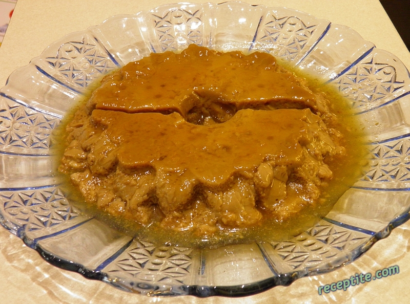 Снимки към Крем карамел с кафе