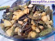 снимка 1 към рецепта Картофена салата със зелен фасул