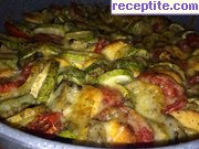 снимка 1 към рецепта Редени летни зеленчуци на фурна