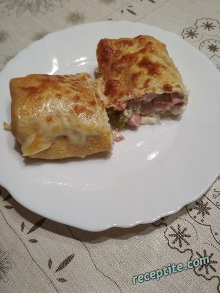 Снимки към Запечена палачинка