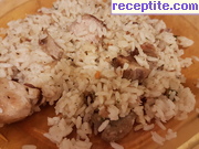 снимка 3 към рецепта Свинско с ориз на фурна