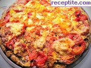 снимка 3 към рецепта Пица (тарт) с пълнозърнесто брашно, гъби и домати