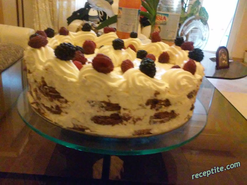 Снимки към Торта с Маскарпоне без печене