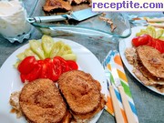 снимка 4 към рецепта Солен пудинг за закуска
