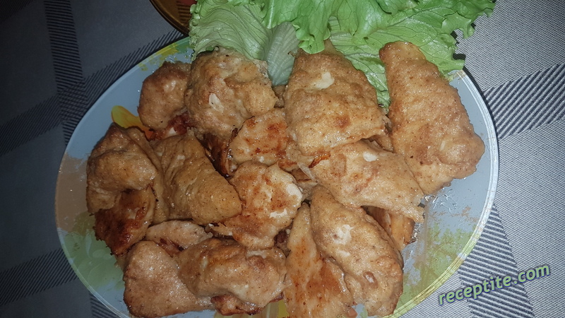 Снимки към Пилешки хапки Мери