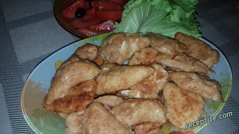 Снимки към Пилешки хапки Мери