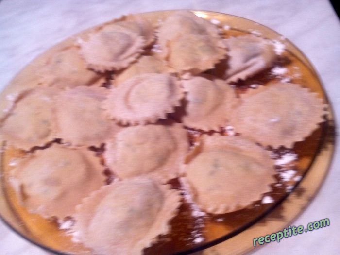 Снимки към Тесто за прясна паста (фетучини, лазаня, равиоли)