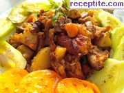 снимка 3 към рецепта Сочно пиле с картофи в гъбен сос