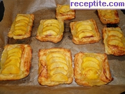 снимка 5 към рецепта Плодови пасти от многолистно тесто