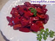 снимка 2 към рецепта Пържени зелени чушки по китайски