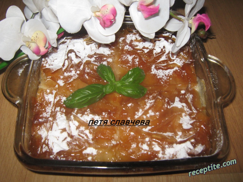 Снимки към Гръцки сладкиш Галактобуреко