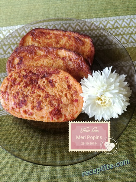 Снимки към Пържени филийки *Пици*