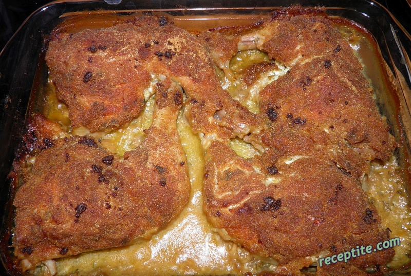 Снимки към Пилешки бутчета с майонеза