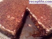 снимка 2 към рецепта Бисквитена шоколадова торта