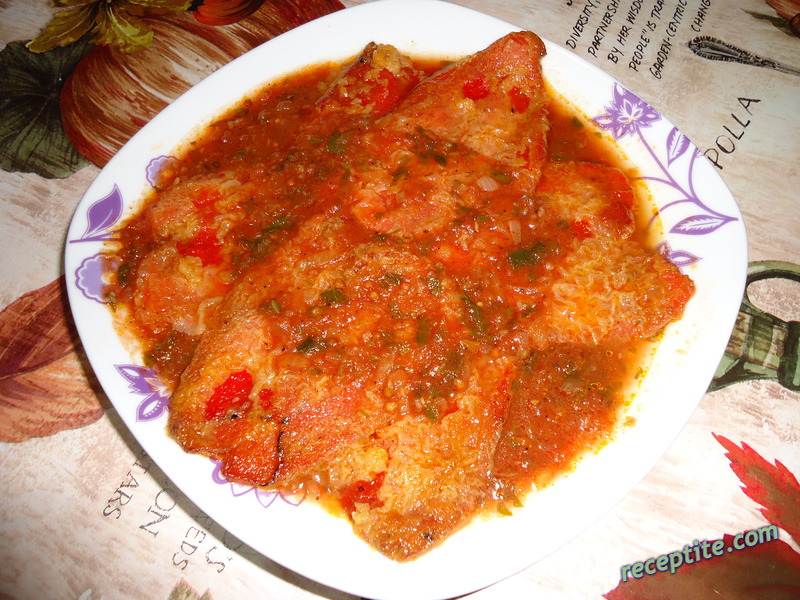 Снимки към Пържени цели чушки 