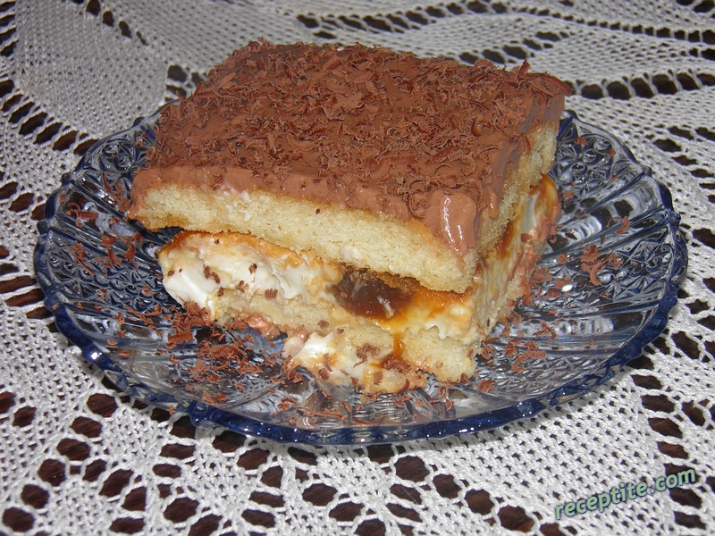 Снимки към Крем с течен шоколад