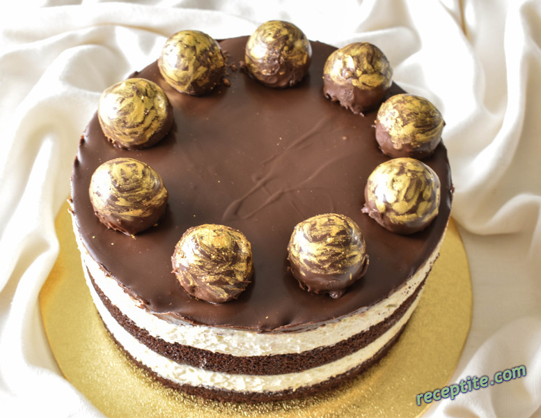 Снимки към Шоколадово-бананова торта