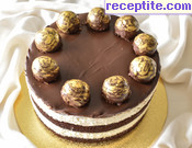 снимка 1 към рецепта Шоколадово-бананова торта