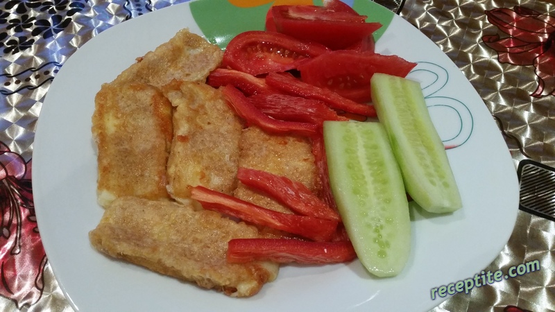 Снимки към Паниран кашкавал за гости 