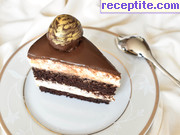 снимка 2 към рецепта Шоколадово-бананова торта
