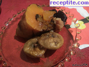 снимка 6 към рецепта Пълнена тиква с плодове и орехи