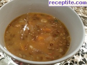 снимка 2 към рецепта Супа от леща с домати