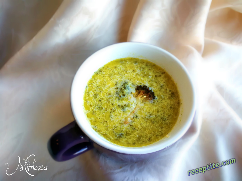 Снимки към Супа от броколи и чедър