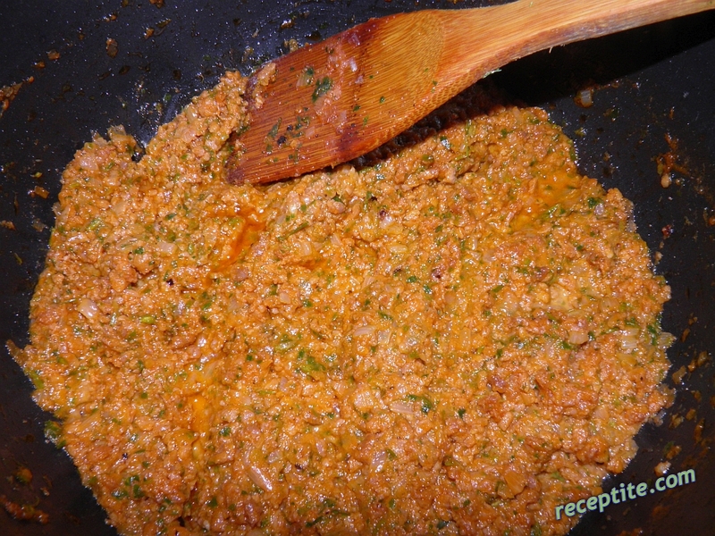 Снимки към Омлети с кайма
