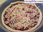 снимка 2 към рецепта Пица Наполи в тиган