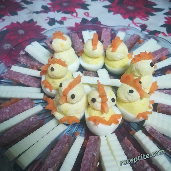 Снимки към Великденски пиленца