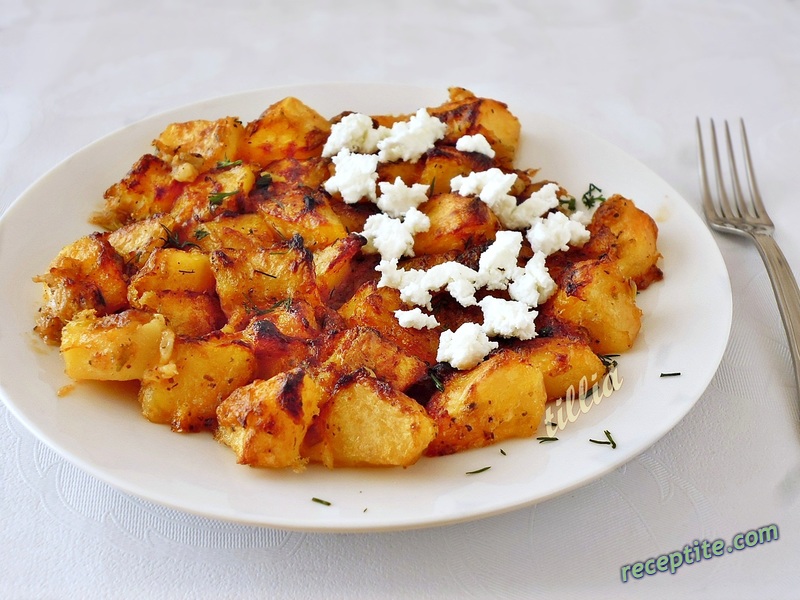 Снимки към Картофи с праз