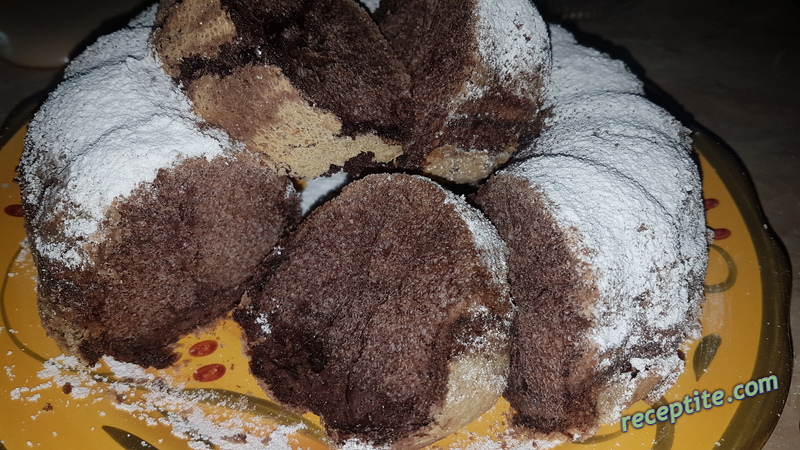 Снимки към Цветен кекс