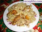 снимка 19 към рецепта Пиле с ориз на фурна