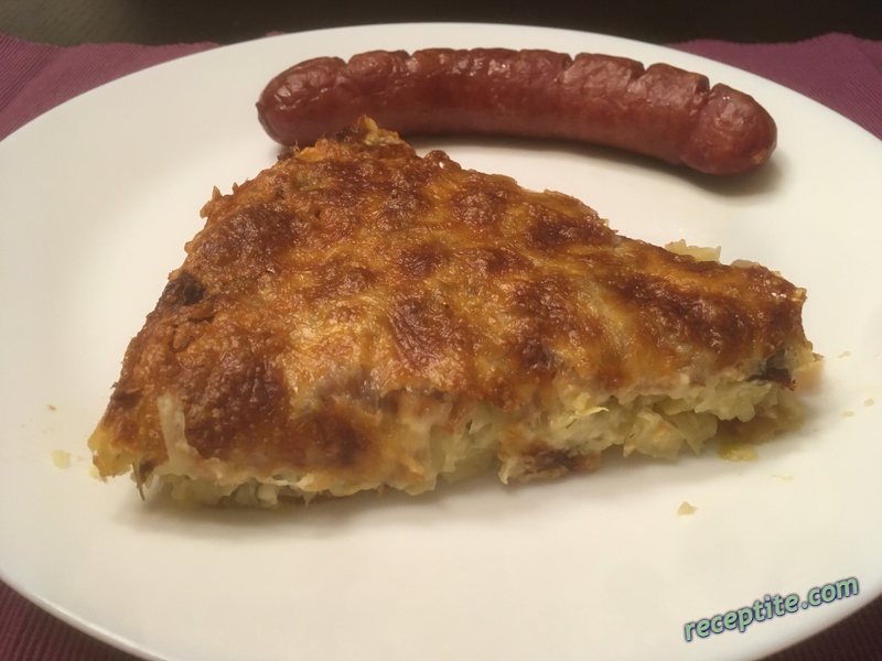 Снимки към Тиквички с картофи на фурна