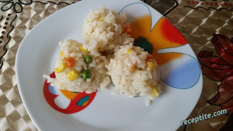 Снимки към Ориз със замразени зеленчуци