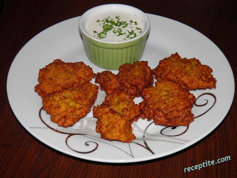 Снимки към Лучени бажи (Onion bhaji)