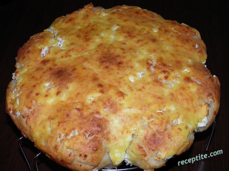 Снимки към Милинки с масло и сирене за закуска