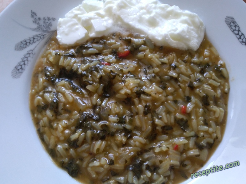Снимки към Лапад с ориз