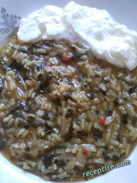 Снимки към Лапад с ориз