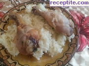 снимка 20 към рецепта Пиле с ориз на фурна