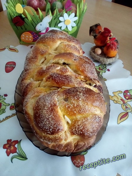 Снимки към Козунак-руло