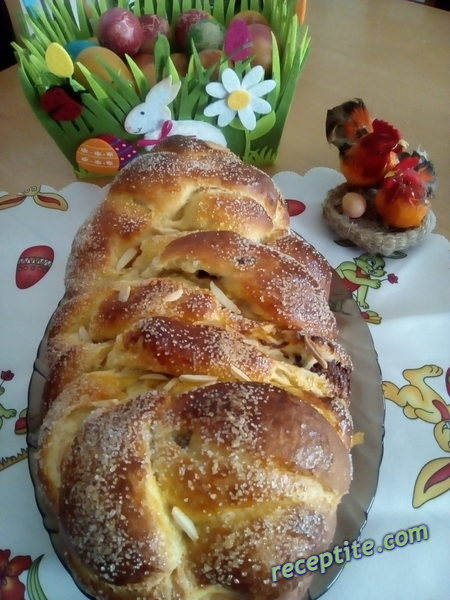 Снимки към Козунак-руло