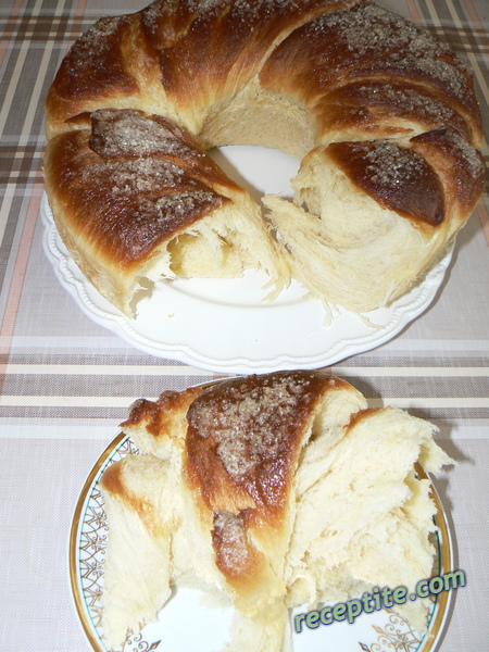Снимки към Обикновен козунак в кексова форма