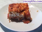 снимка 3 към рецепта Лазаня с кайма и доматен сос и домашни кори