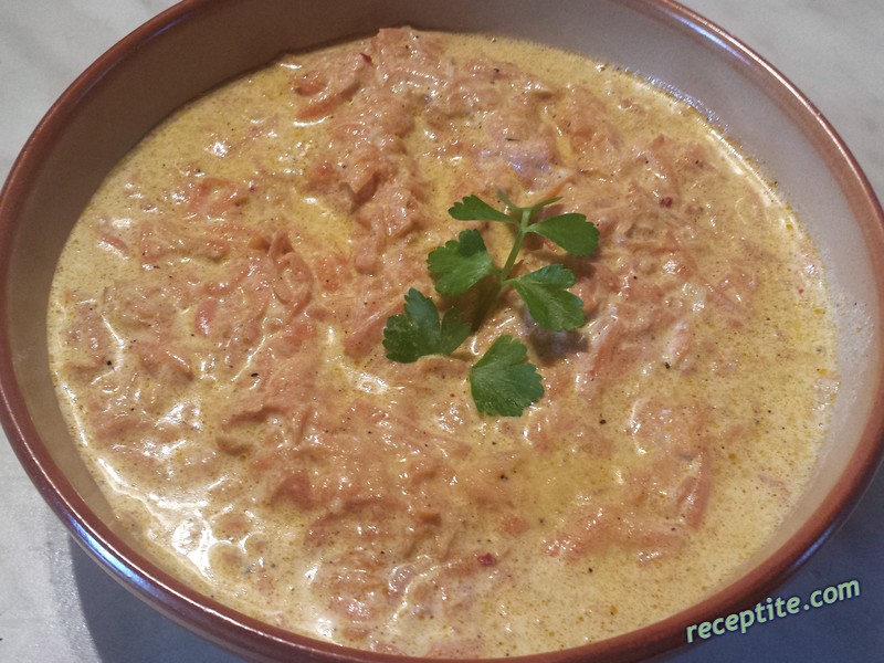 Снимки към Пържени моркови с кисело мляко
