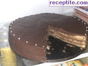 Шоколадова торта с готови блатове