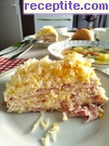 снимка 6 към рецепта Палачинкова торта Усмивка